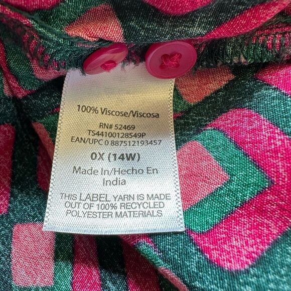 Elegant Purple Patterned Dress - Picture 7 of 7